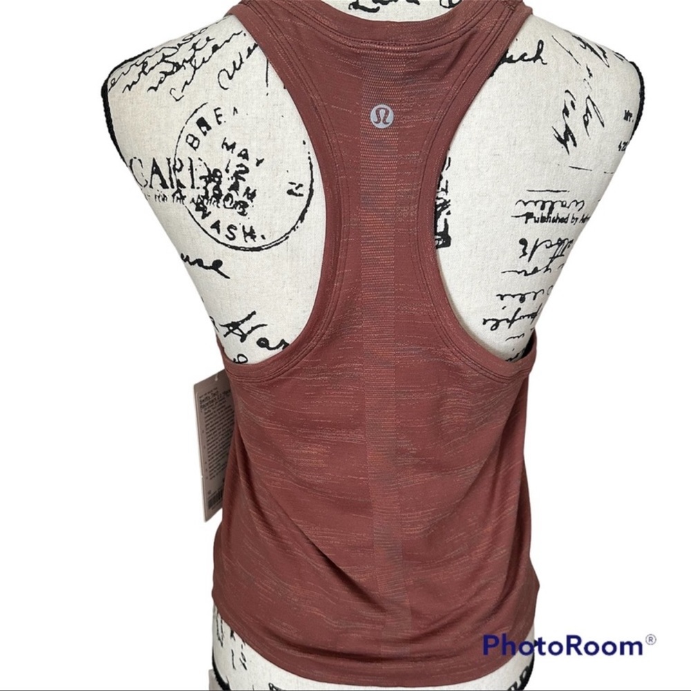Lululemon Swiftly Tech Racerback Tank Top 2.0 Race Length SIZE 10 CHAC/WAMU